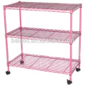 High quality wire shelf rack shelving chromed wire shelving unit systems